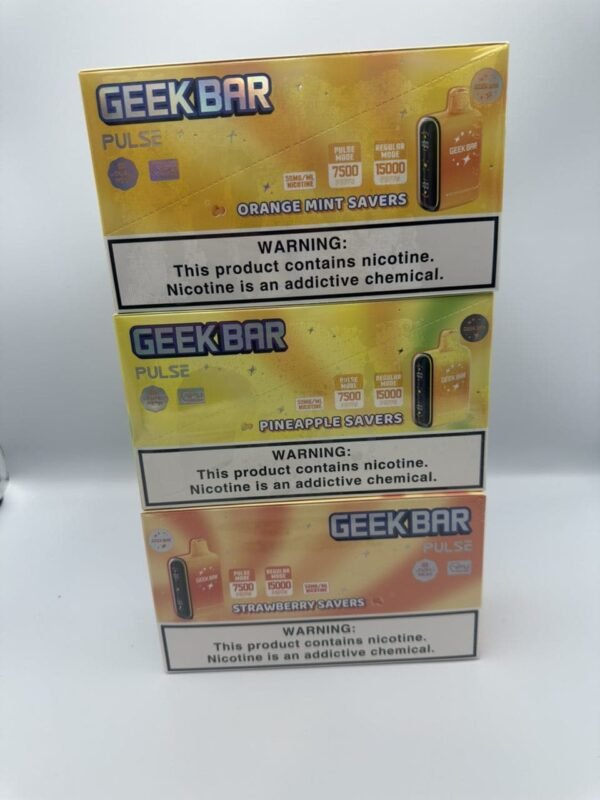 GEEK BARS SAVERS EDITION
